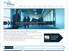 Tablet Screenshot of belfastairportadvertising.co.uk